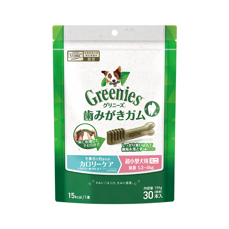 グリニーズ プラス カロリーケア 超小型犬用 ミニ 1.3-4kg