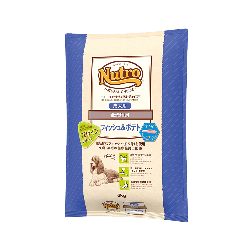 ニュートロ ナチュラル チョイス 全犬種用 成犬用 フィッシュ&ポテト