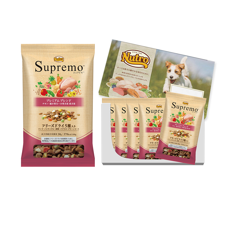 ★Nutro Supremo 超小型犬〜小型犬用 ドライフード 19kg★ Amazon.co.jp: Nutro Supremo Dog Food for Small Adult Dogs, Small