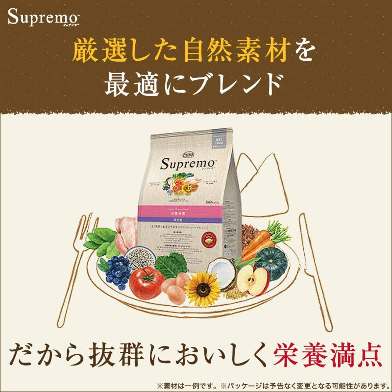 ニュートロ 子犬セット ドッグフード(シュプレモ 子犬用 小粒 3kg / シュプレモ 子犬用 トレイ×3個セット)