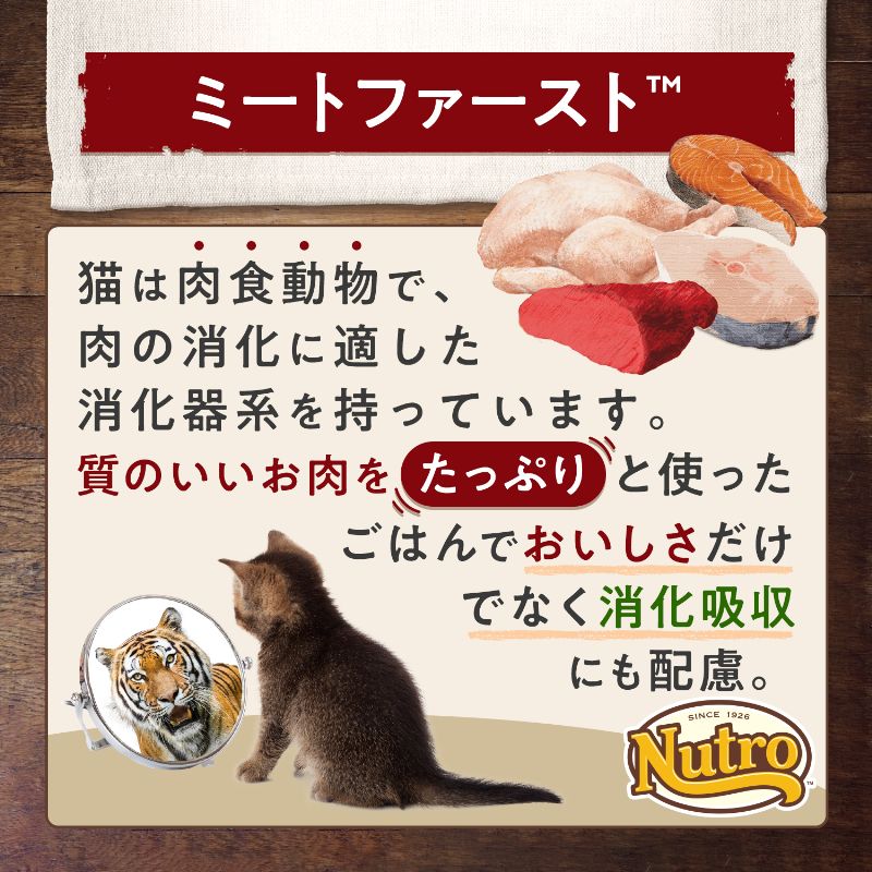 【公式通販限定】ニュートロ ナチュラル チョイス キャット 室内猫用 キトン チキン 子猫用 4.4kg(400g×11袋)