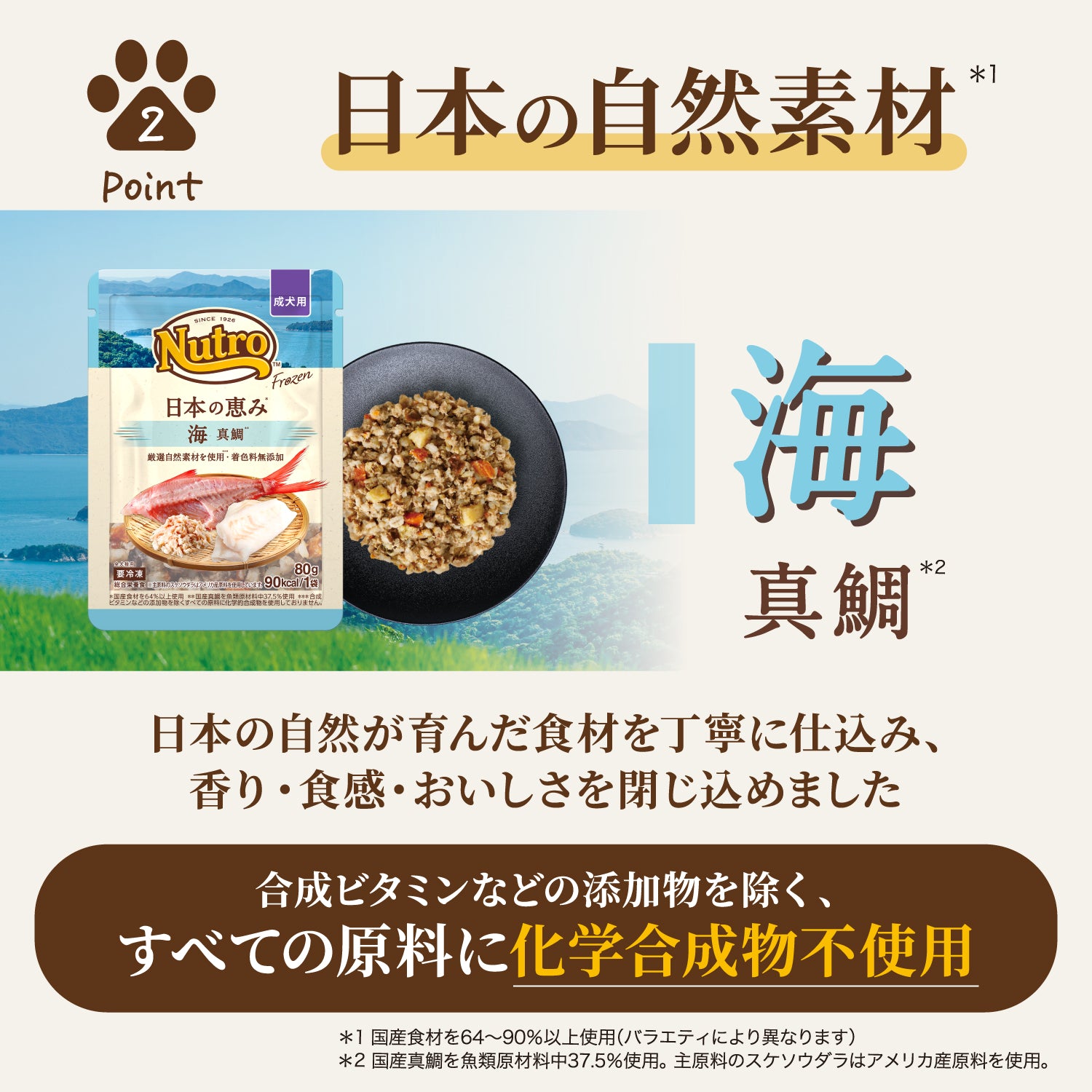 ニュートロ フローズン 日本の恵み 成犬用 トライアルセット